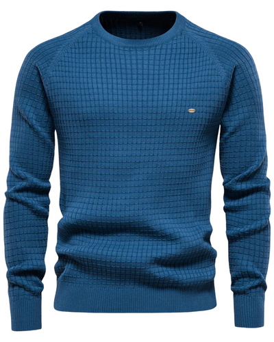 Lorenzo | Herrenpullover mit Rautenmuster