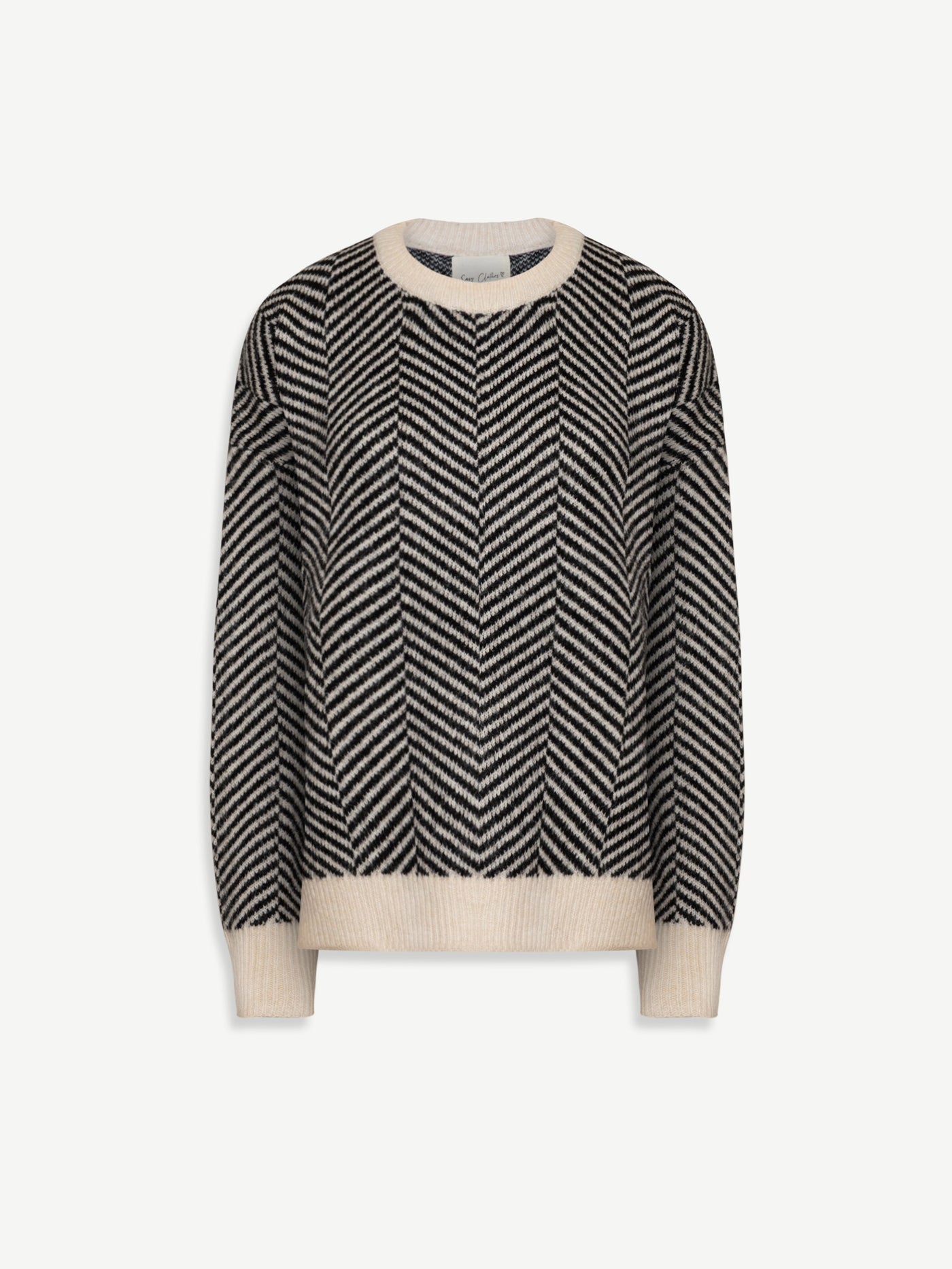 Lenya | Gemusterter Strickpullover