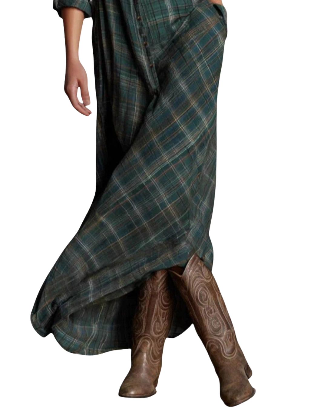 Saskia | Zeitloses Maxi-Hemdkleid