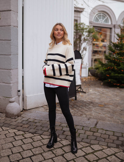 Maja | Gestreifter Pullover