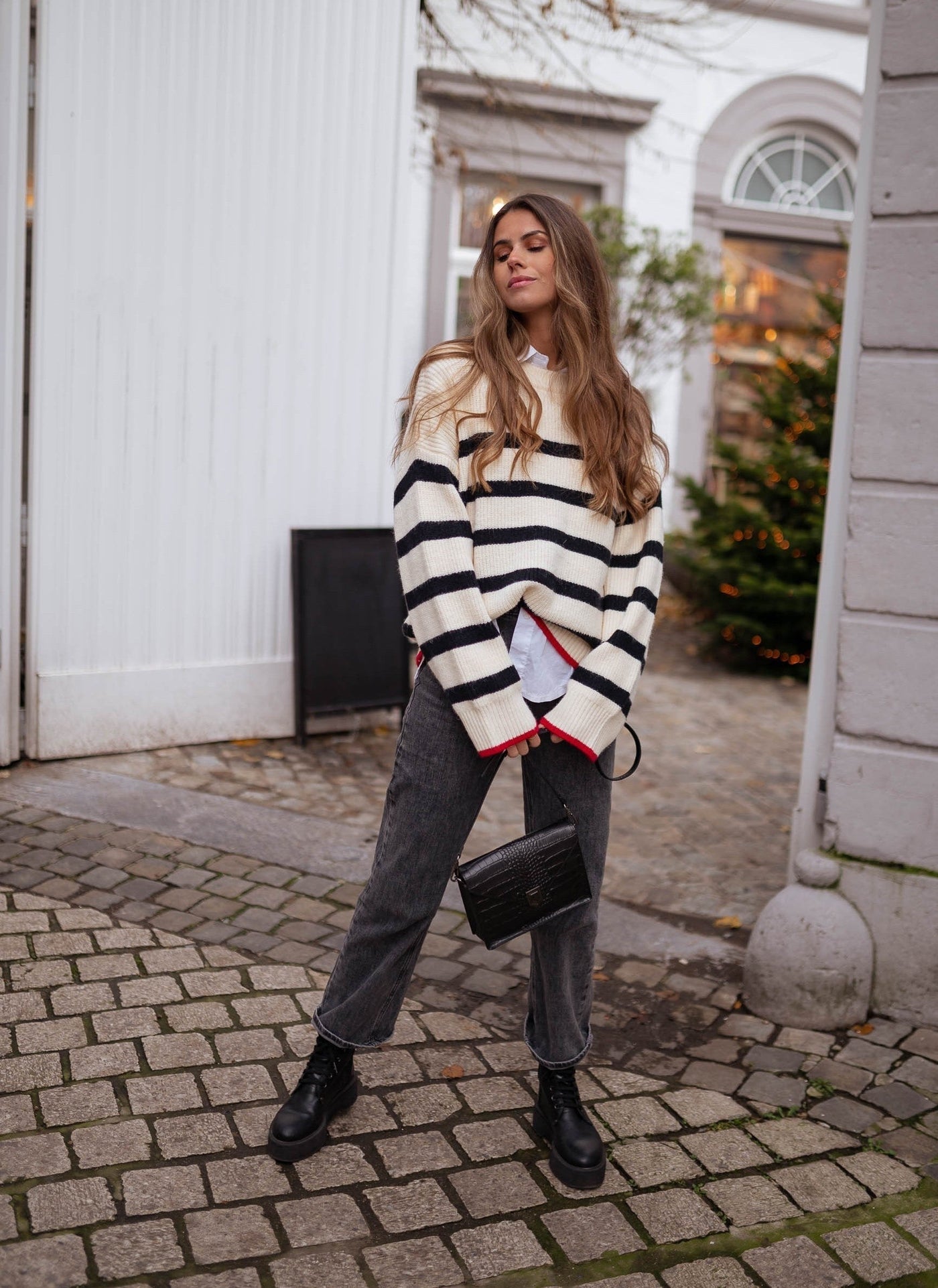 Maja | Gestreifter Pullover