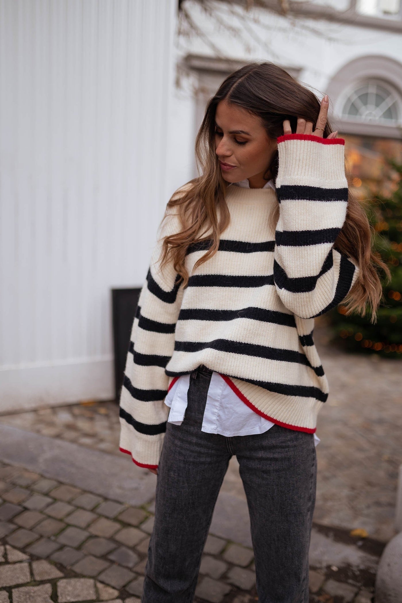 Maja | Gestreifter Pullover
