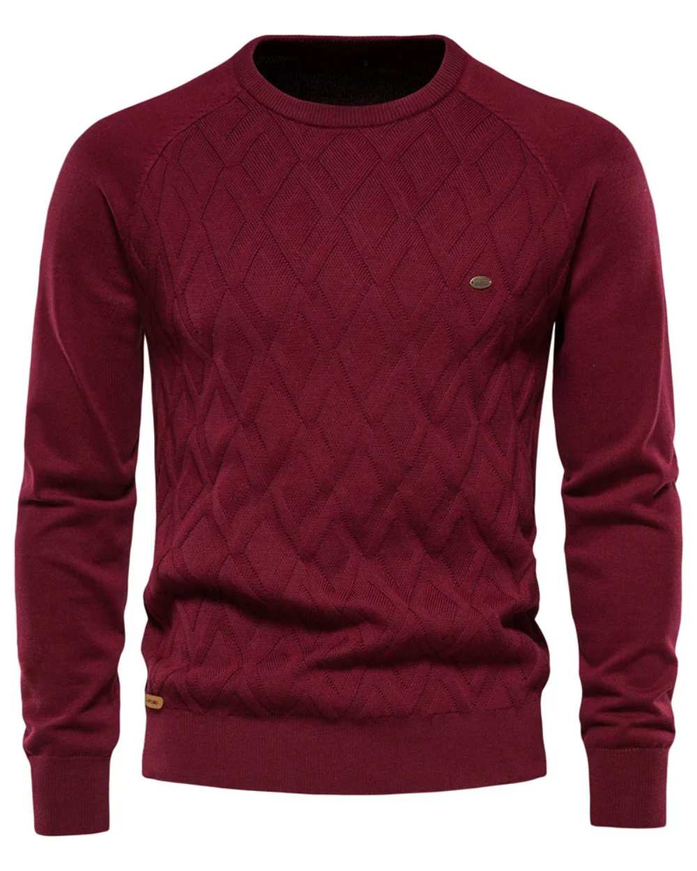 Stefano | Herren Pullover mit Karomuster V2
