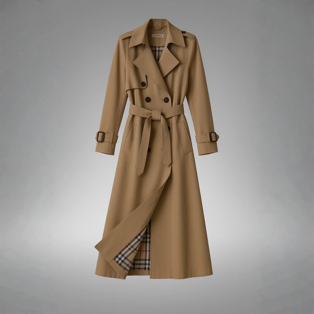 Rose | Klassischer Trenchcoat